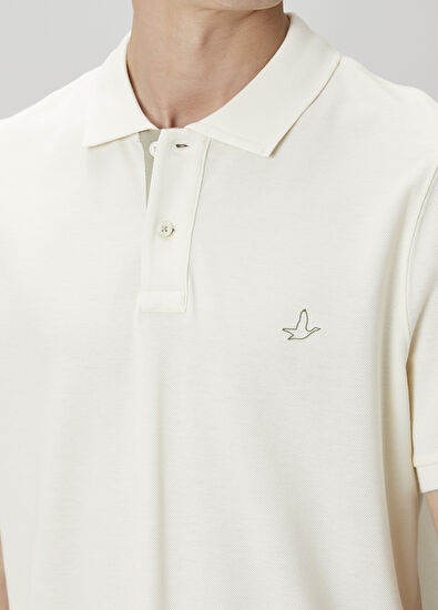 Beymen Club Krem Polo Yaka T-shirt - 6