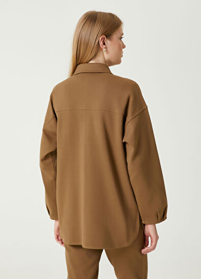 Beymen Club Camel Shirt Form Sweatshirt - 6