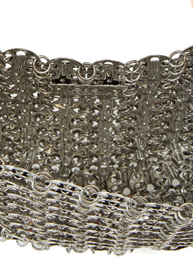 Rabanne Moon 1969 Silver Kadın Çanta - 5