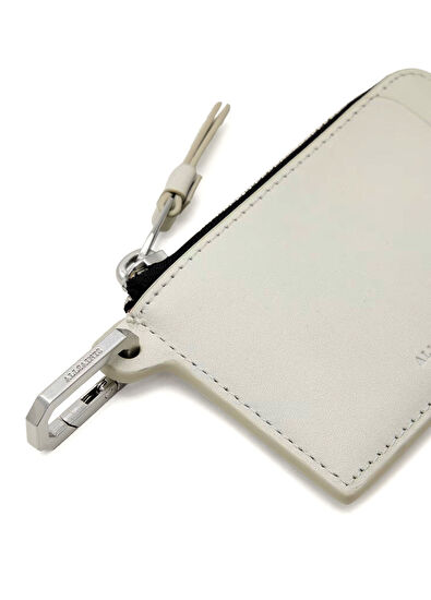 Remy Beyaz Kadın Deri Cüzdan - Görsel 5