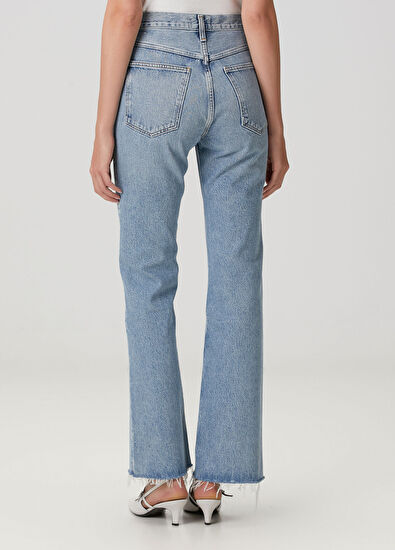 Agolde Leena Blue Flared Jeans - 4