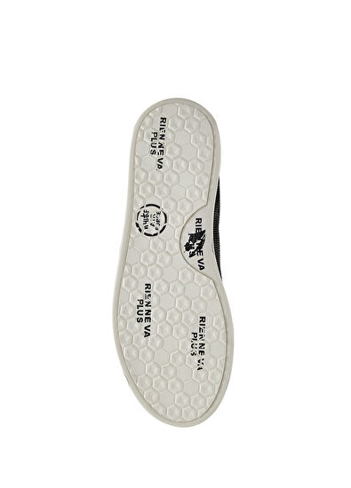 Belle Siyah Kadın Deri Sneaker - Görsel 6