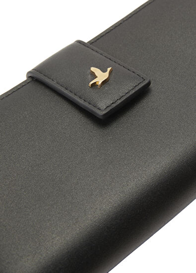 Beymen Club Siyah Kadın Deri Cüzdan - 5