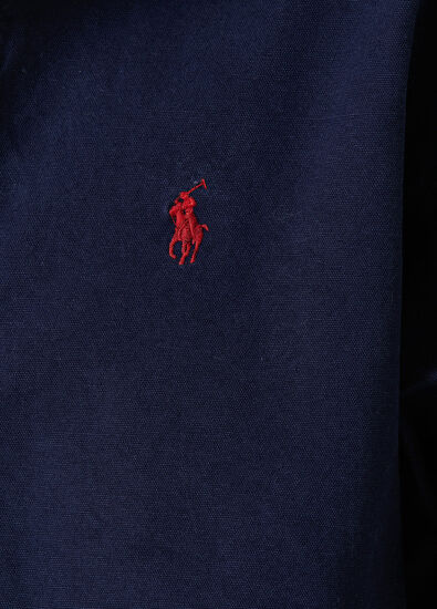 Lacivert Kanvas Ceket - Görsel 5