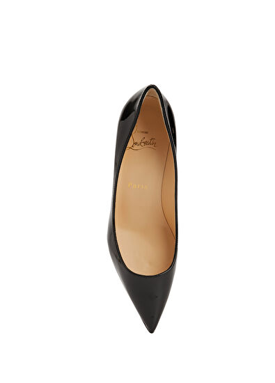 Kate Siyah Deri Stiletto - Görsel 6