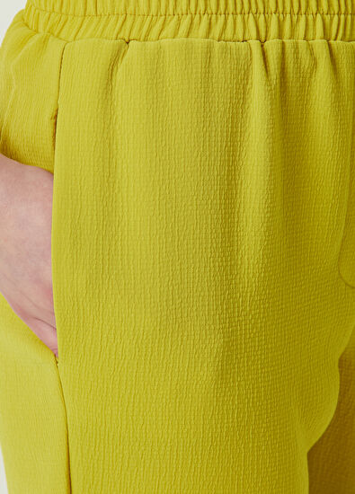 Beymen Club Yeşil Beli Lastikli Pijama Pantolon - 4