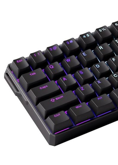 Akko Monsgeek Fun60 Ultra Shine-Through Black TMR Hall Effect Manyetik Switch ARGB Hotswap Mekanik Gaming Klavye - 4
