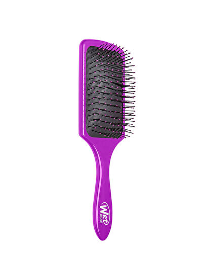 Wet Brush Paddle Detangler Mor Dolaşık Açıcı Geniş Saç Fırçası  - 3