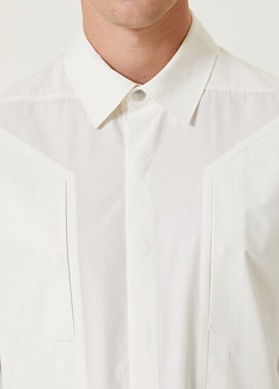 Rick Owens Beyaz Gömlek - 5