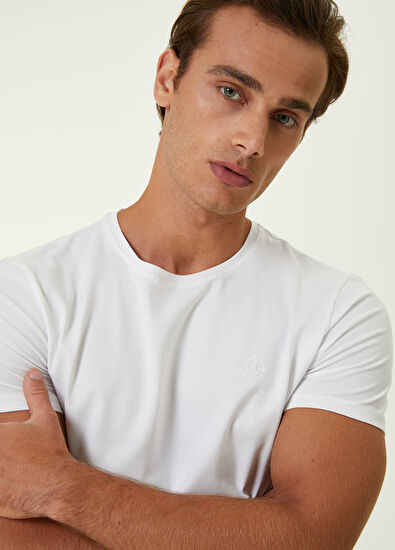 Beymen Club Beyaz Basic T-shirt - 6
