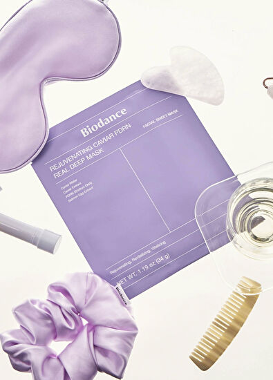 Biodance Revitalizing Caviar PDRN Real Deep Mask Nemlendirici 4'lü Kağıt Yüz Maskesi - 6