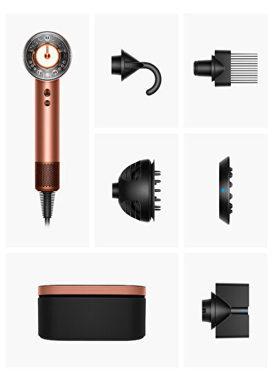 Dyson Supersonic Nural™ Saç Kurutma Makinesi (Amber Silk) - 5