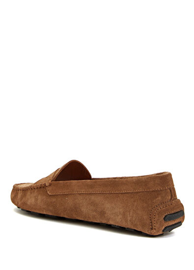 Beymen Club Tan Women's Suede Loafer - 3