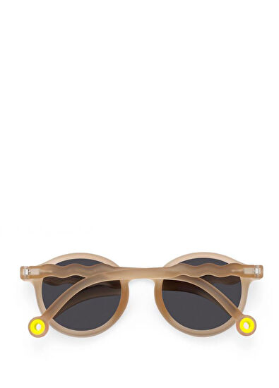 Olivio & Co Classic Oval Sand Beige Unisex Children's Sunglasses - 4