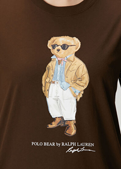Polo Bear Kahverengi T-shirt - Görsel 6