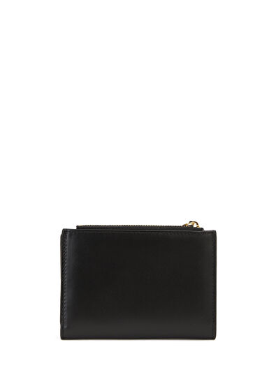 Beymen Club Siyah Metal Kuş Logolu Kadın Deri Küçük Cüzdan - 3