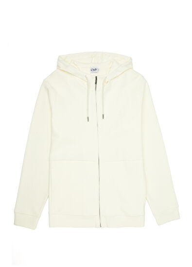 Beymen Club Krem Kapüşonlu Sweatshirt - 7