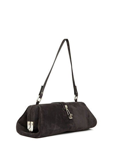 Paola Koyu Gri Kadın Deri Çanta - Görsel 4