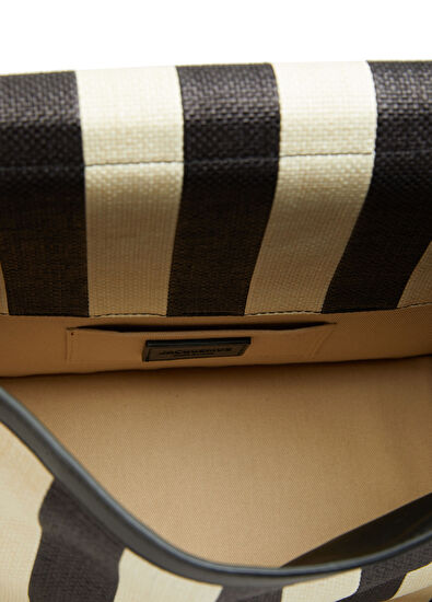 The Rond Carré Bej Siyah Kadın El Portföyü - Görsel 6