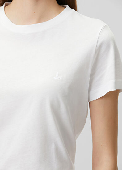 Beymen Club Beyaz Dökümlü T-shirt - 6