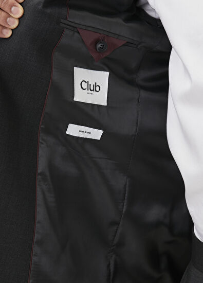 Beymen Club Drop 6 Anthracite Wool Suit - 10