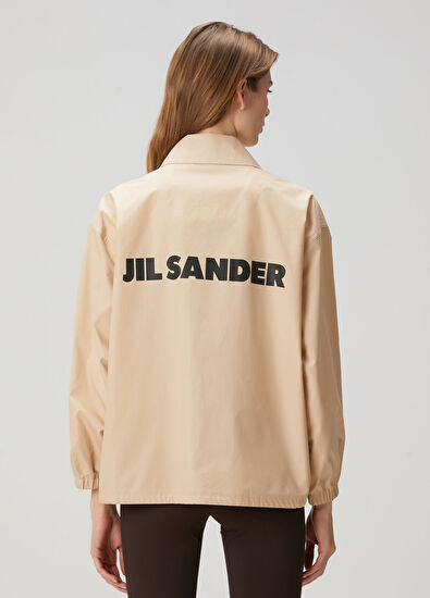 Jil Sander Kum Logo Baskılı Ceket - 4