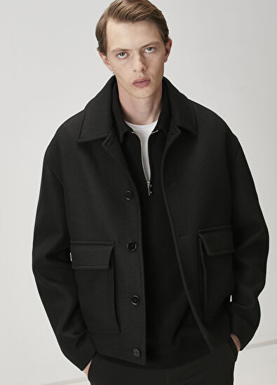 Beymen Club Black Line Textured Jacket - 4