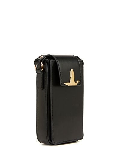 Beymen Club Milano Siyah Kadın Deri Mini Çanta - 3