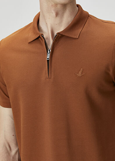 Beymen Club Açık Kahverengi Polo T-shirt - 5