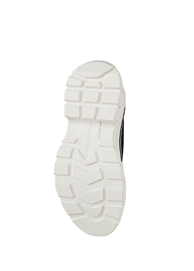 Alexander McQueen Black White Women's Sneakers - 5