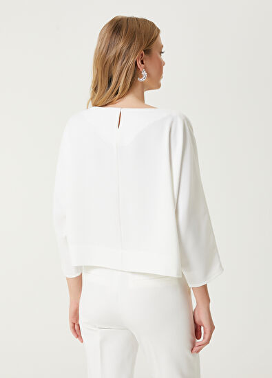 Off White Logo Blouse Beymen Club Off White Logo Blouse - 6
