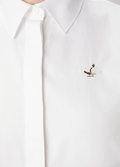 Beymen Club White Basic Poplin Shirt - 5