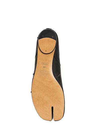 Tabi Siyah Deri Babet - Görsel 7