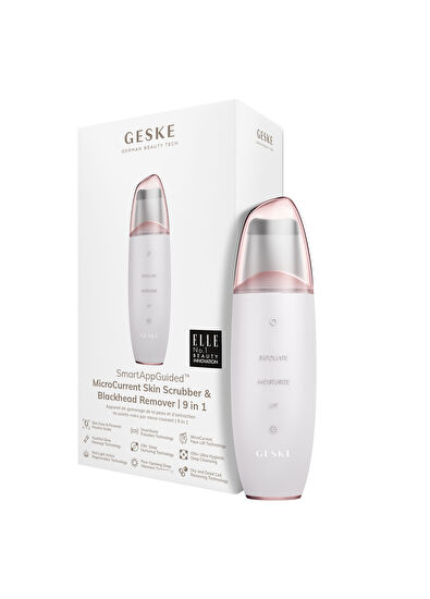 Geske MicroCurrent Skin Scrubber & Blackhead Remover Vibrating Microcurrent Starlight Blackhead Removal Care Device - 7
