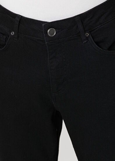 Network Siyah Denim Pantolon - 4