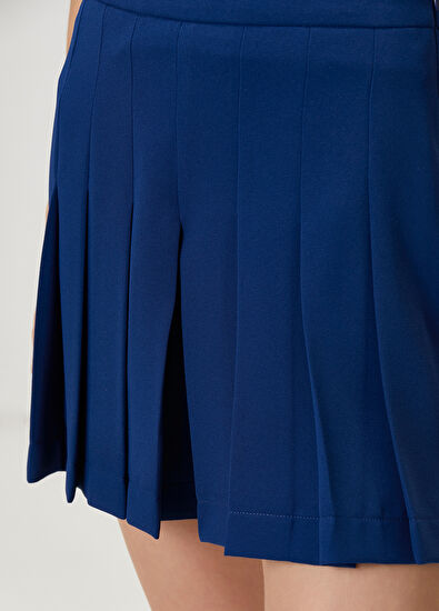 Beymen Club Navy Blue Crepe Skorts - 5