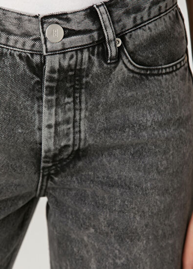 By Malene Birger Vinola Dark Grey Wide Leg Jeans - 5