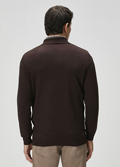 Beymen Club Brown Polo Knitwear - 5
