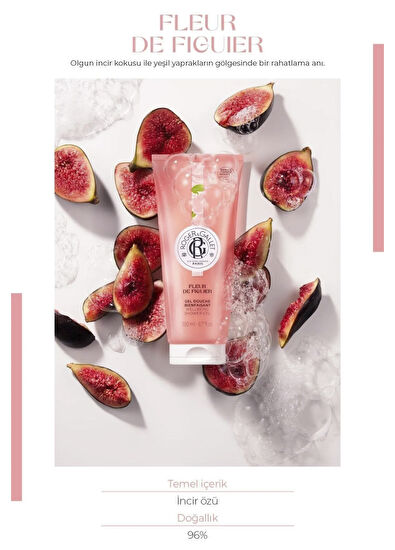 Roger&Gallet Fleur De Figuier Fig Extract & Moisturizing Intense Foam Shower Gel 200 ml - 3