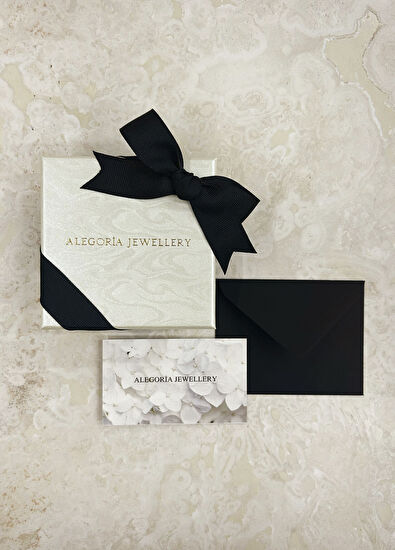 Alegoria Jewellery Bavella 925 Ayar Gümüş İnci Kadın Choker Kolye - 5