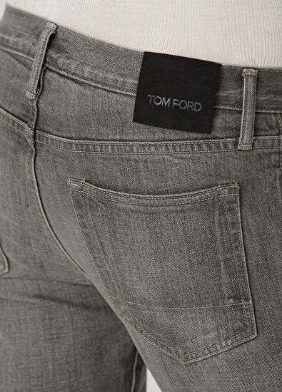 Tom Ford Gri Jean Pantolon - 5