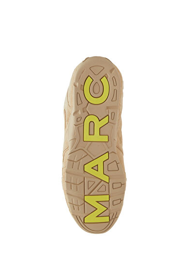 72 Spring Krem Kadın Süet Sneaker - Görsel 6