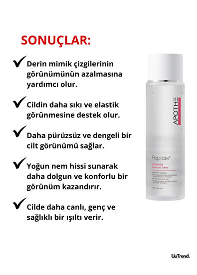 Apothe Peptide 11 Botulinum Essence Toner Botulinli Peptid Toner Özü 250 ml  - 4
