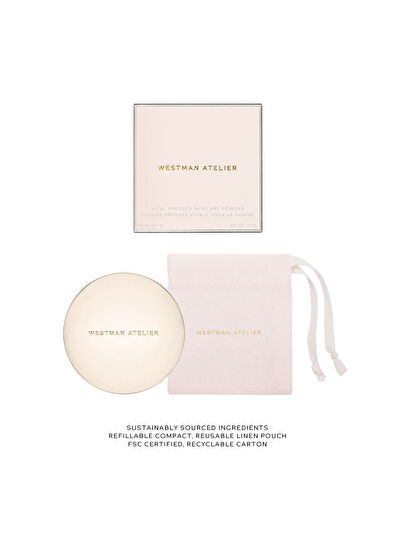 Westman Atelier Vital Pressed Skincare Powder Translucent - 11
