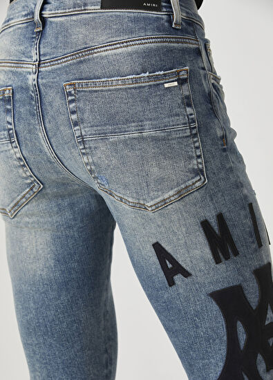 Amiri Mavi Jaen Pantolon - 5