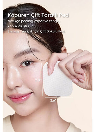 Dermal Rice Bubble Cleansing Pad Makeup Remover Exfoliating and Moisturizing Cleansing Pad - 5