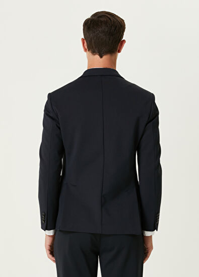 Beymen Club Navy Blue Knitted Blazer - 5