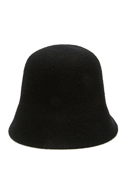 Beymen Club Black Speckled Women's Wool Fisherman Hat - 3