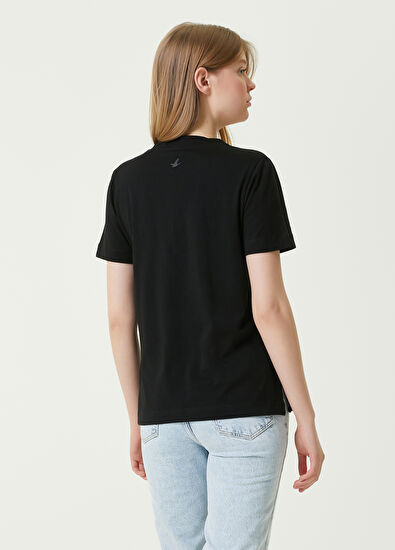 Beymen Club Siyah V Yaka Basic T-shirt - 5