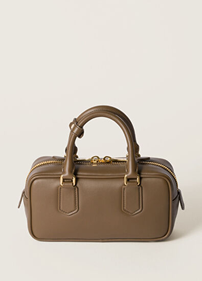 Miu Miu Arcadie Green Leather Women's Handbag - 3